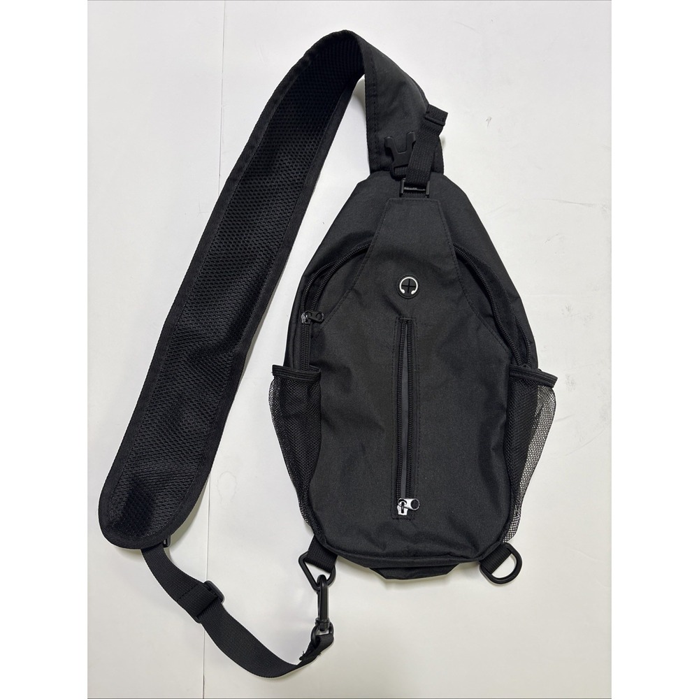 VegCoo Crossbody Sling Bag Convertible Strap Travel Hike Shop Leisure Sport EUC